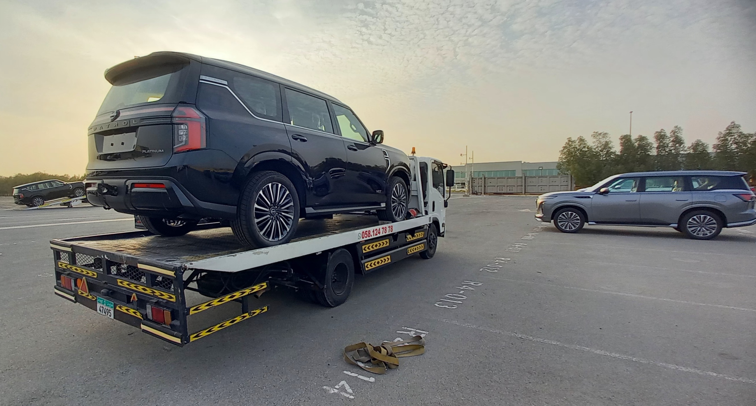 Towing operation UAE